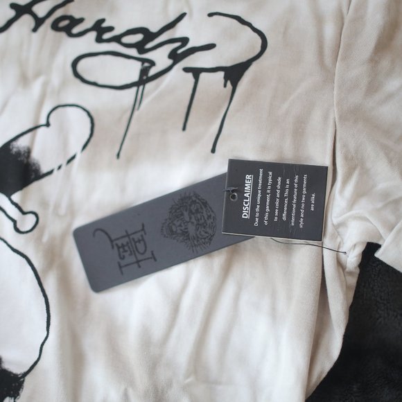 NWT Dagger Skull Tie Dye Graphic Tee. - Picture 3 of 8